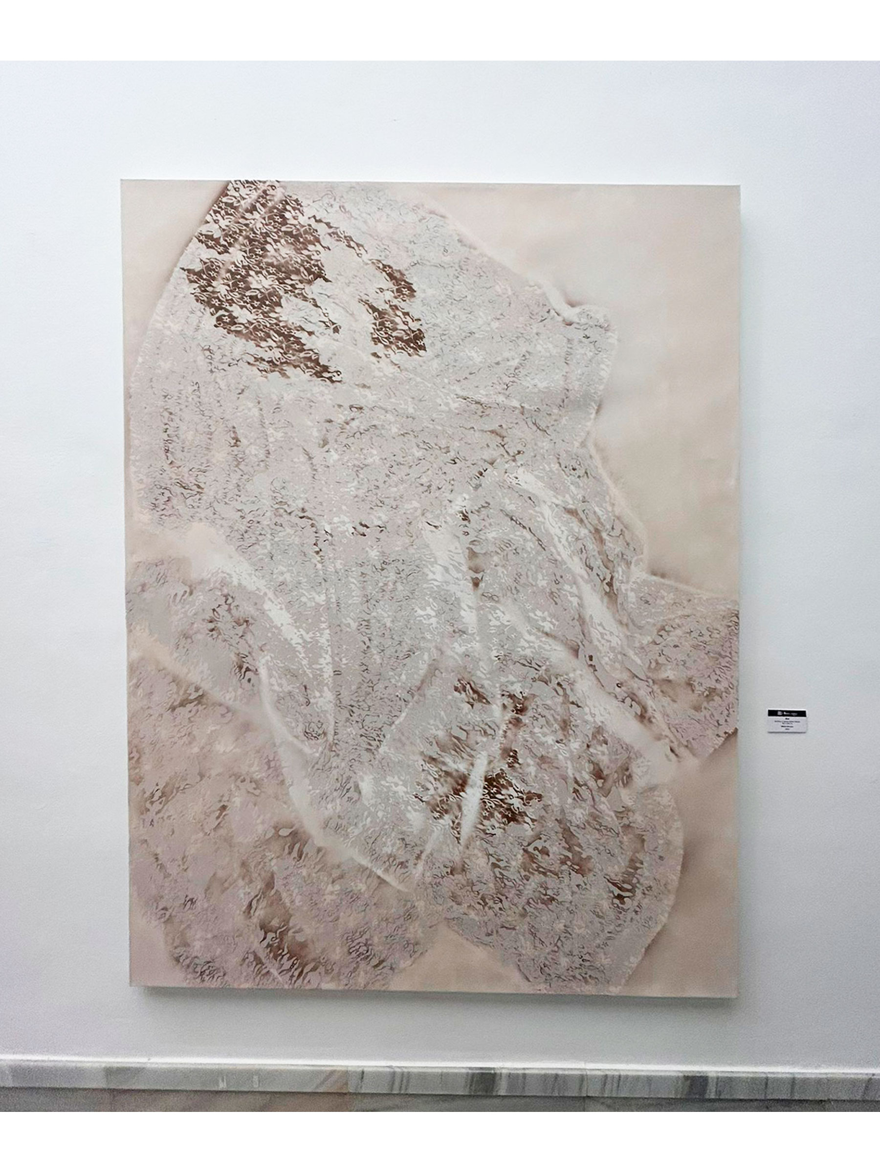 Eco, Acrílico sobre lienzo, 200cm x 150cm, 2022, Bienal de Valencia.
Museo de la Ciudad, Palacio Marqués del campo
Valencia, España, 2023.